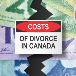 Costs of divorce in Canada